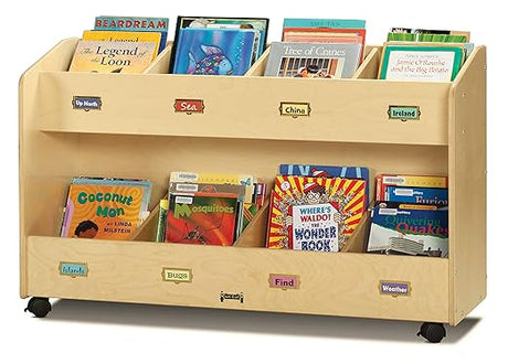 5369JC Mobile 8-Section Book Organizer