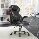 Big and Tall Office Chair 400lbs-Heavy Duty Executive Desk Chair with Extra Wide