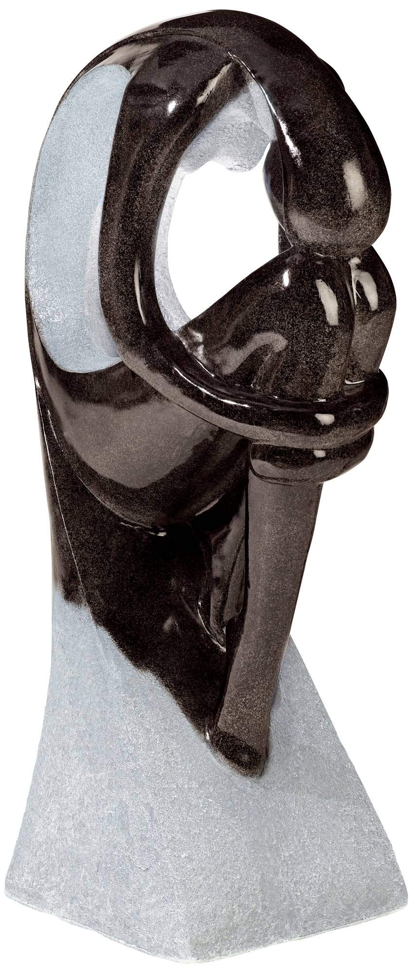 Graceful Form Modern Outdoor Floor Bubbler Water Fountain 43" High