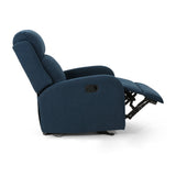 Avaa Recliner, Navy Blue + Black