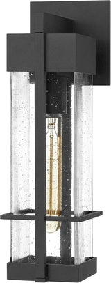 Wynn 1-Light Earth Black Outdoor Wall Lantern