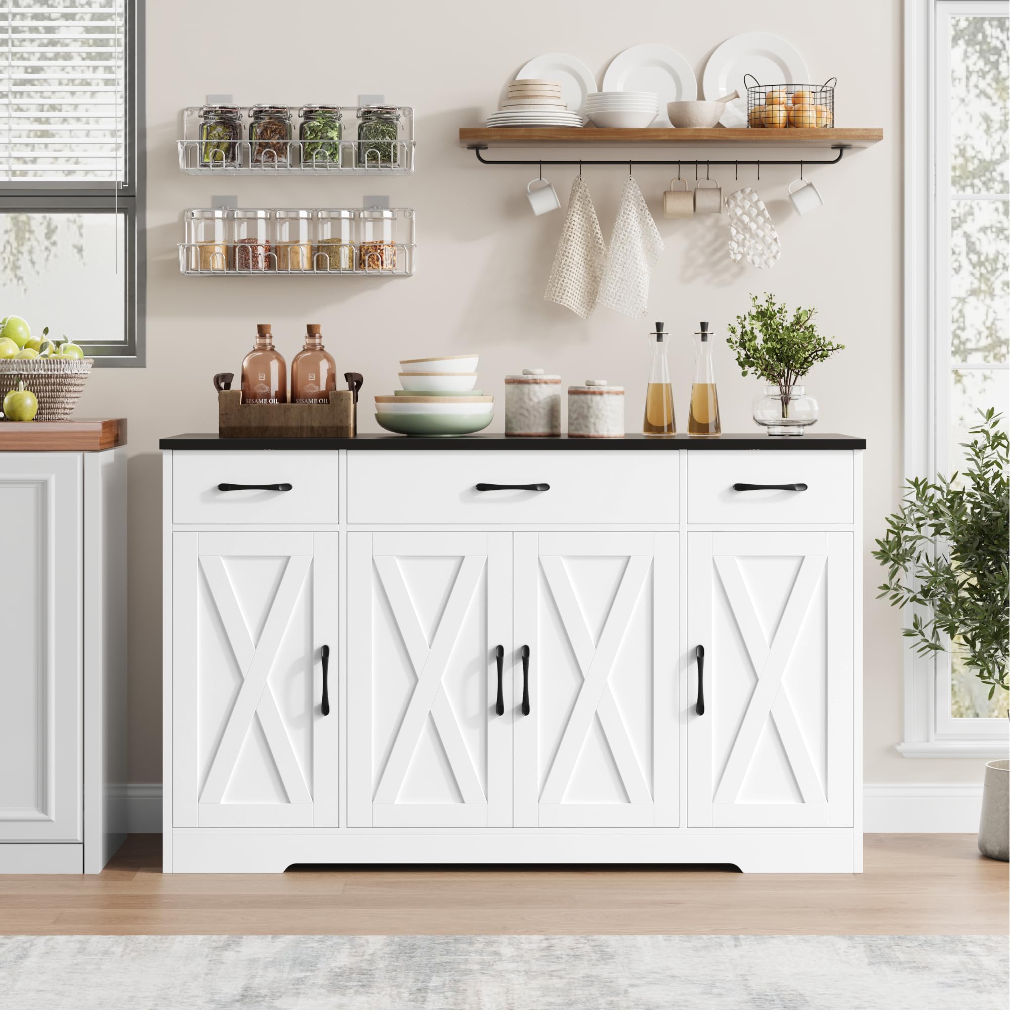 Buffet Sideboard Cabinet with Drawers