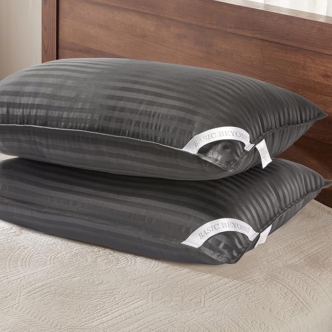 King Size Pillows for Sleeping - Soft Down Alternative Pillows Luxury Hotel Collection Bed Pillows Set of 2