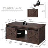 Lift Top Coffee Table with Storage Modern Coffee Table