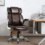 Velvet Ergonomic Office Chair, Adjustable Arms Wide Managerial Executive Home Computer Chair