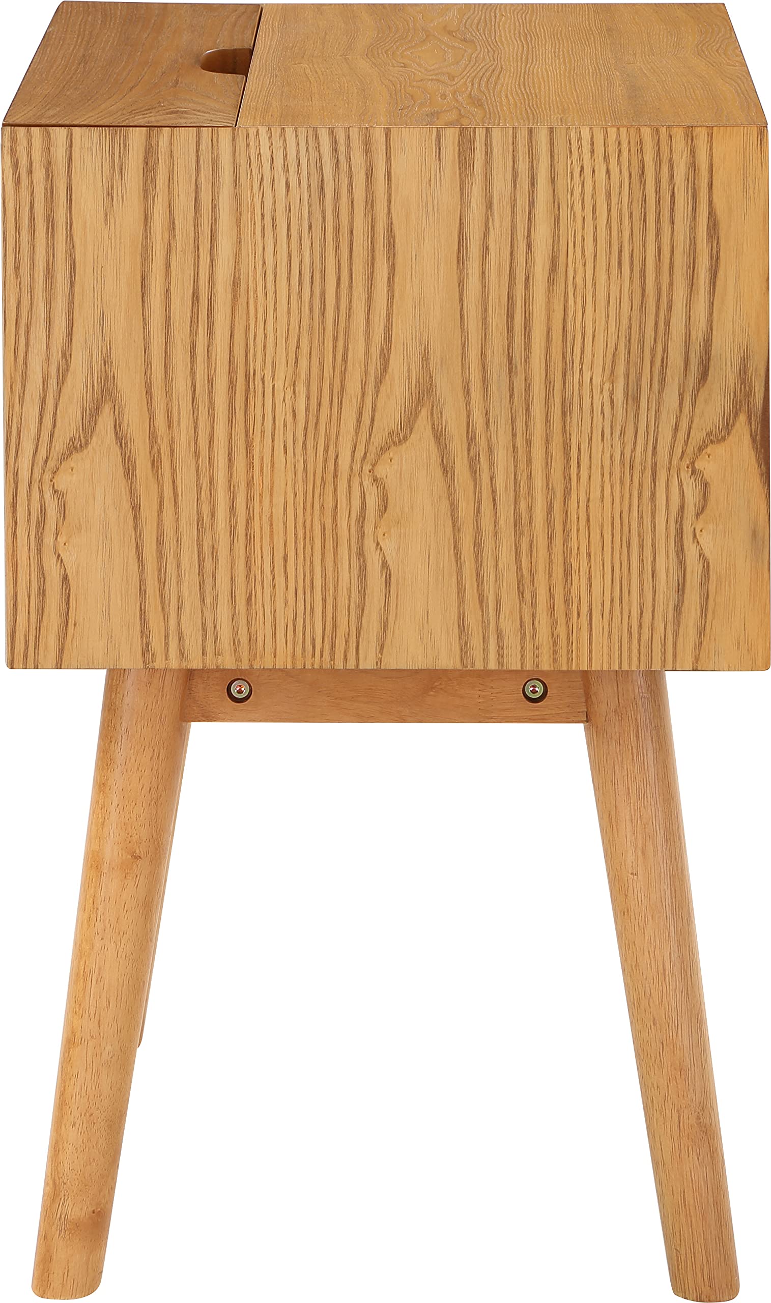 Contemporary Wooden Nightstand