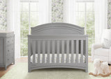 Simmons Kids SlumberTime Emma Convertible Crib N More, Grey