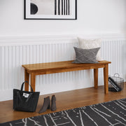Solid Wood Classic Traditional Modern Dining and Kitchen Bench