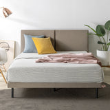 Taylor Velvet Upholstered Platform Bed Frame with Split Headboard / Velvet Bed Frame