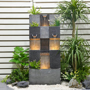 45.3 Inch Garden Water Fountains Outdoor for Garden, Patio, Backyard