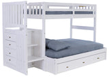 Furniture Classics 0217TFK3-22 bunk Bed, Casual White