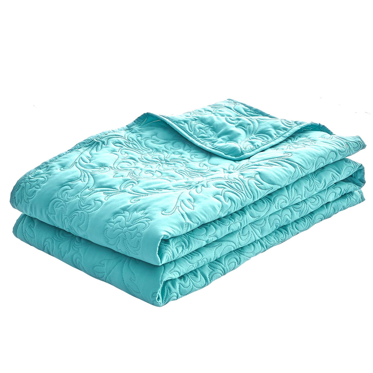 3 Pieces Quilt Set Queen/Full Size with 1 Quilt and 2 Pillow Shams