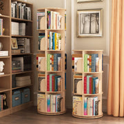 3 Tier 360° Rotating Stackable Shelves Bookshelf Organizer 360 Display Rotating Bookshelf