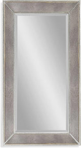 Beaded Wall Mirror, 48-Inch, Antique Mirror