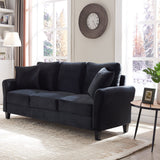 3-Seater Sofa Couch for Living Room, Modern Comfy Sofa