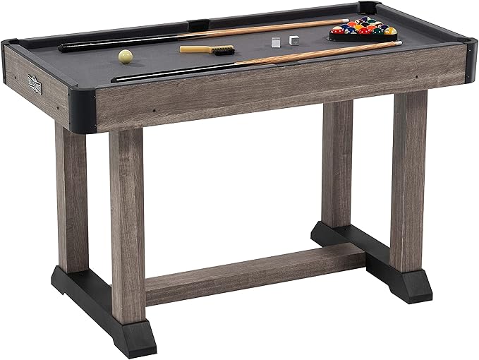 5.5' Apex Drop Pocket Pool Table with Pool Ball and Cue Stick Set