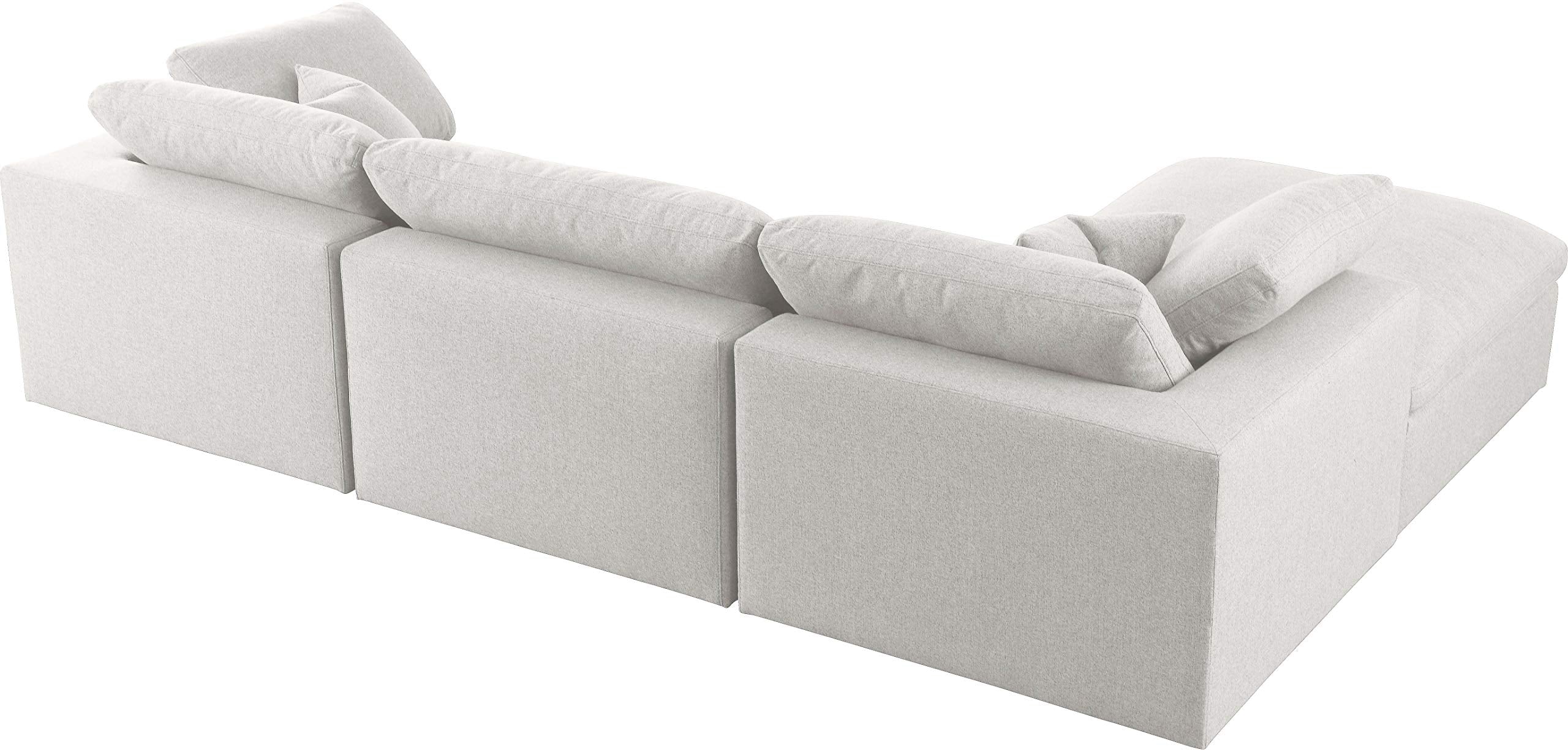 Serene Collection Modern | Contemporary Deluxe Comfort Modular Sectional