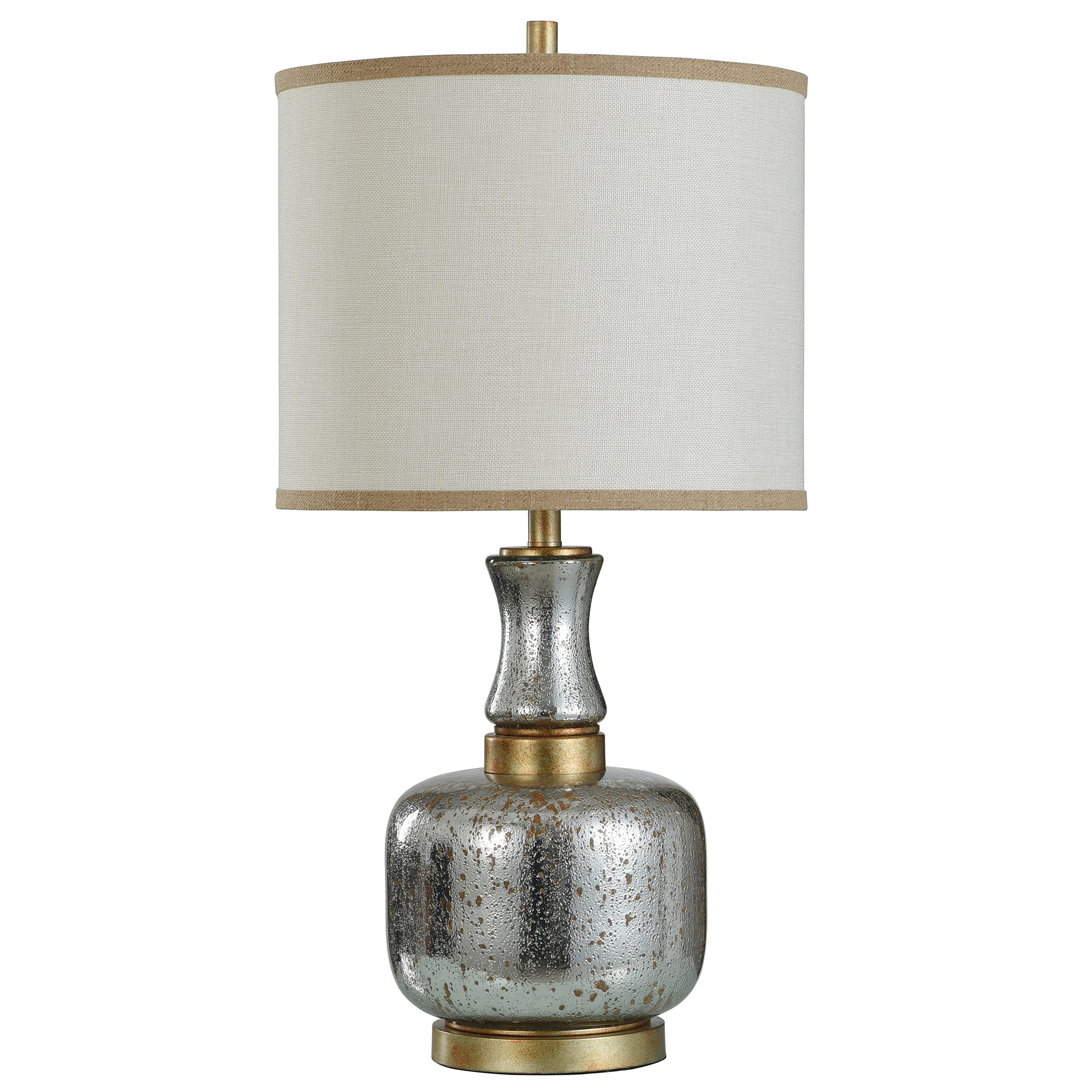 L315437AM Eirian Lamp, Antique Silver & Copper