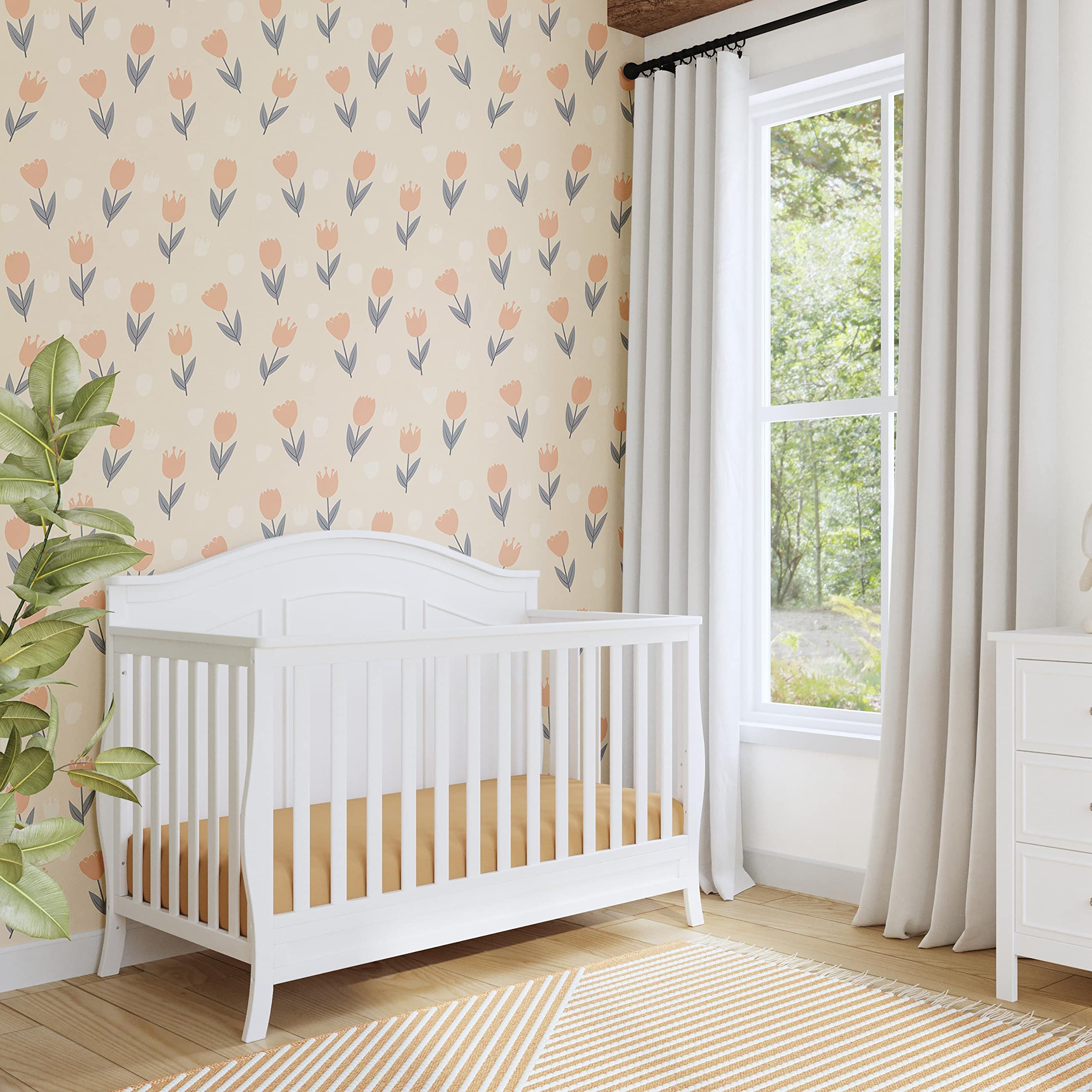 DaVinci Emmett 4-in-1 Convertible Crib in Chestnut, Greenguard Gold Certified
