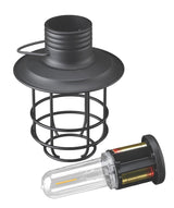 BL820-2 Battery-Operated LED Filament Style Lantern Outdoors Either