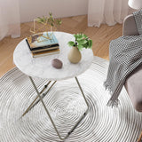 Tv Trays Folding Tray Table Dinner Tray Table Round, Snack Eating Trays Table for Living Room