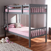 Bed, Single, Gray
