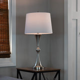 Set of 2 Table Lamps - Lamps with USB Charging Ports, Touch Control