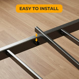 Full Size Metal Bed Frame with Headboard & Footboard