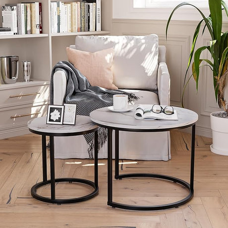 Nesting Coffee Table Set of 2