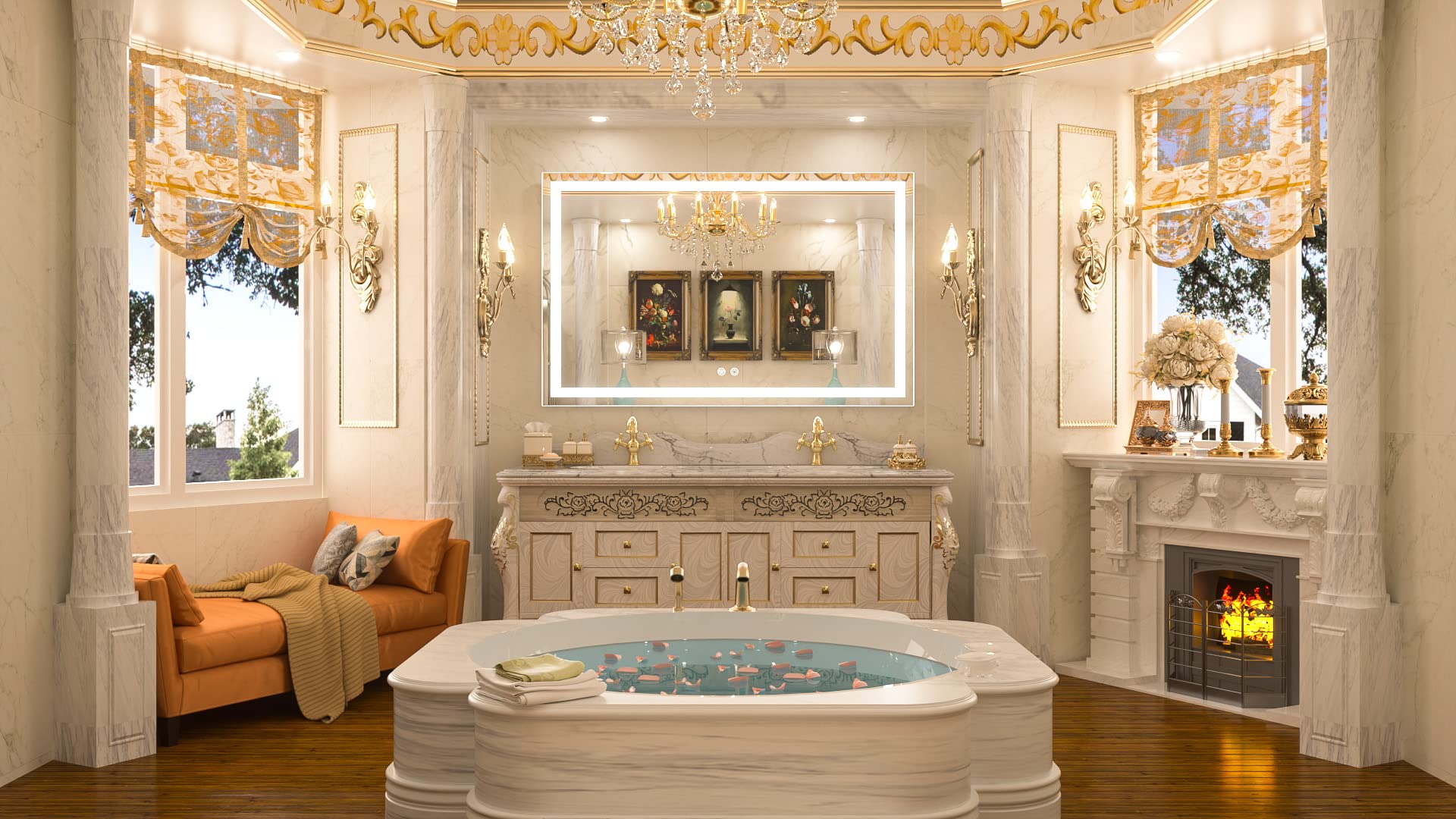 Mirror for Bathroom  Lighted Mirrors