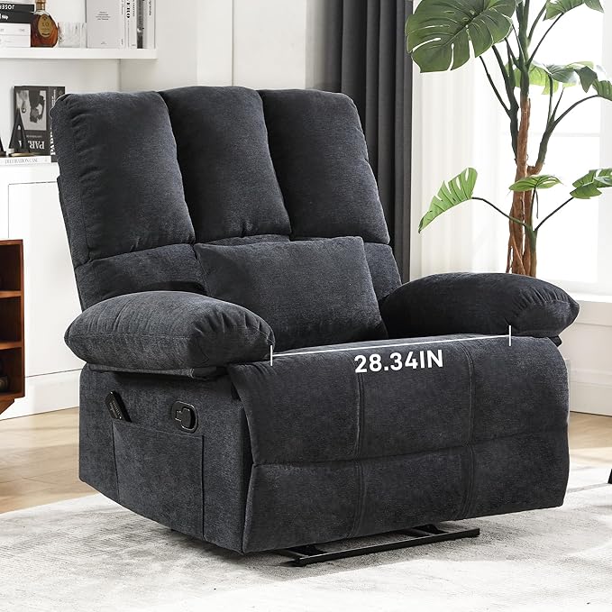 Oversized Recliner Chair 350 lb Weight Capacity