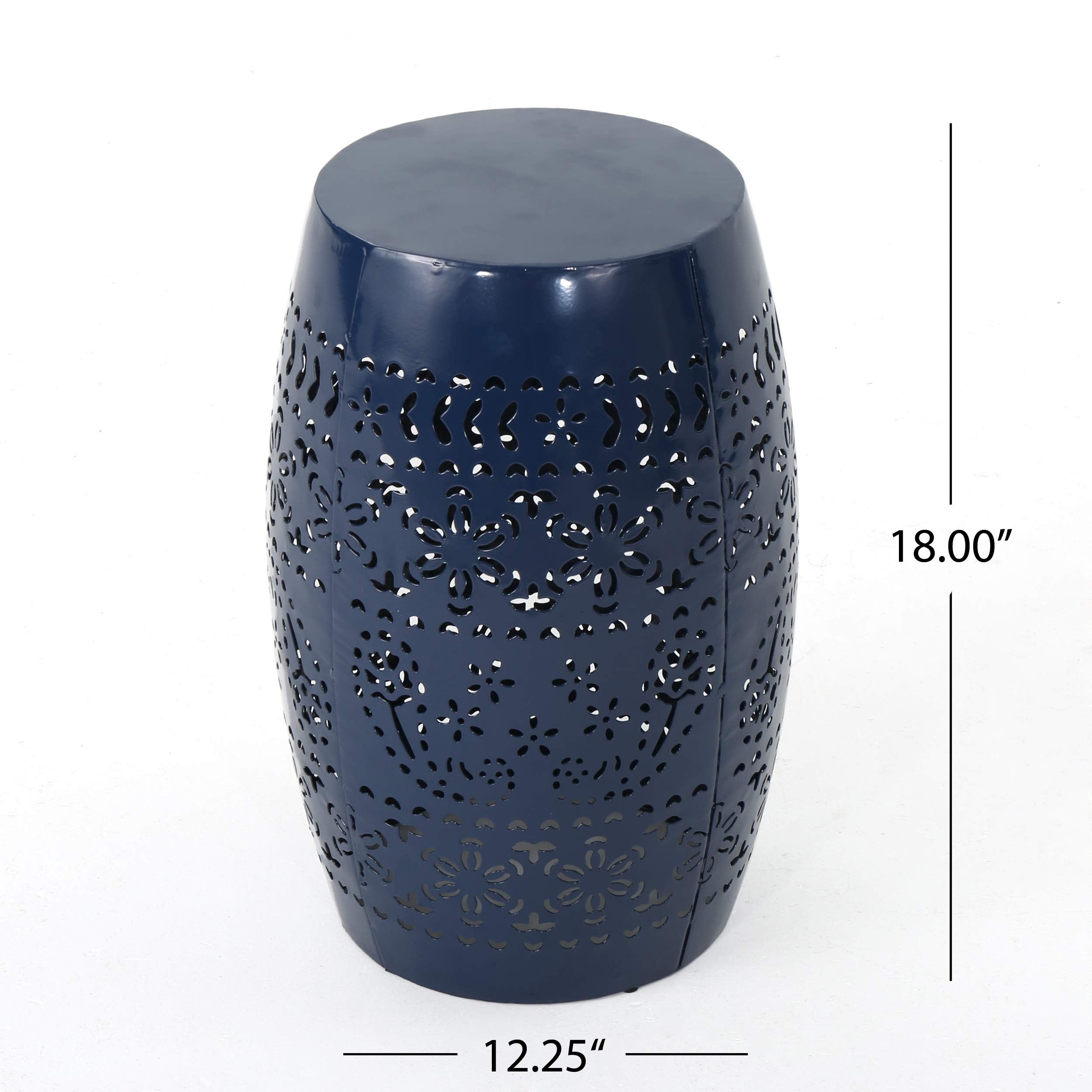 Ruby Outdoor 12" Iron Side Table