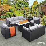 Rattaner 5 Pcs Outdoor Furniture Sets Patio Furniture Set