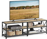 Modern Farmhouse TV Stand with Sliding Barn Door