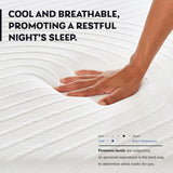 Myth Queen Memory Foam Hybrid Mattress 12.5 Inch, Gel Cooling Mattress Bed in a Box