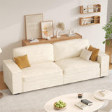 ' Couches for Living Room, Modern Sleeper Sofa for Bedroom, 3-Seater Oversized Sofa