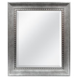 16x20 Inch Sloped Mirror, 21.5x25.5 Inch Overall Size, Silver (20562)