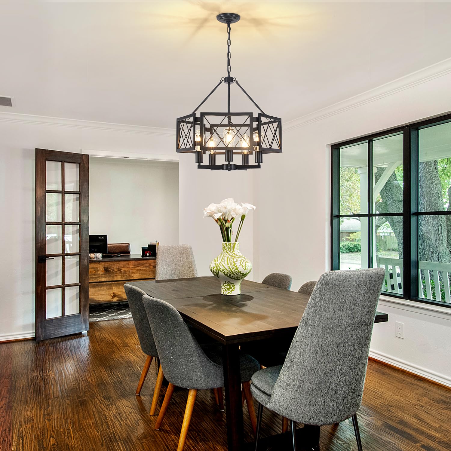 Modern Farmhouse Chandeliers Dining Room Light Fixtures