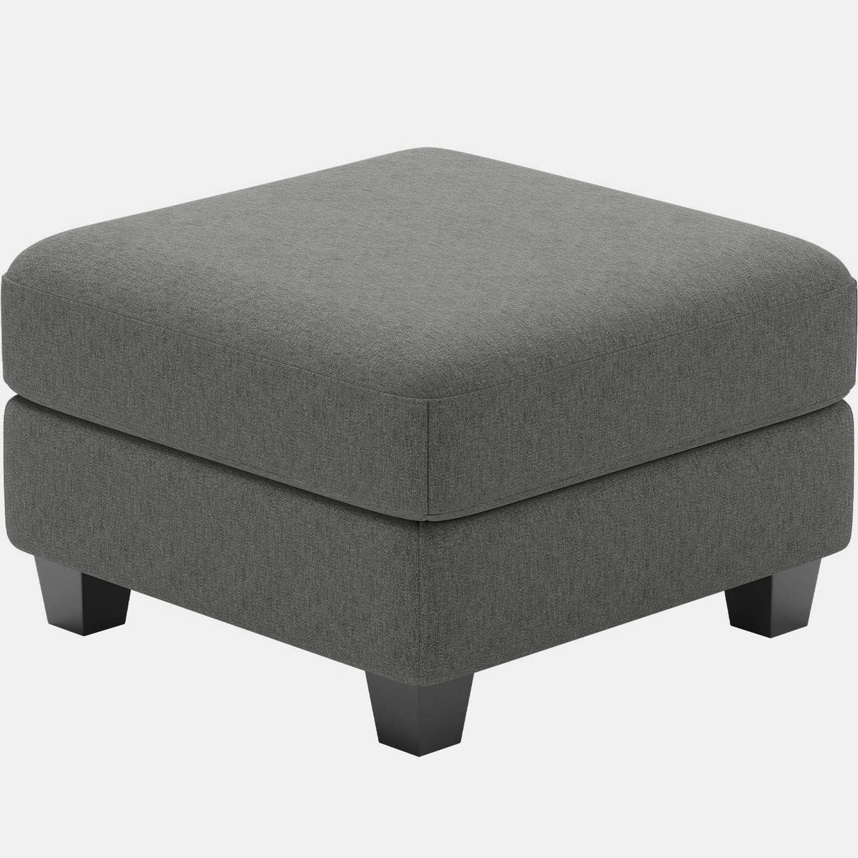 Upholstered Storage Ottoman with Coffee Table Top