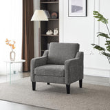 53" Love Seat Couches, 2 Seater Loveseat Mid Century Modern Sofa Couch Soft Chenille