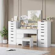 White Dresser Tall, Dresser for Closet