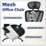 Home Office Ergonomic, Executive Mesh Office Desk Chair with Wheels, Swivel Computer