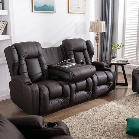 RV Loveseat Recliner Sofa - RV Manual Recliner Loveseat