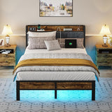 Queen Bed Frame with Headboard