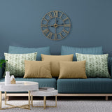 Large Wall Clock for Living Room Decor, (60CM) 24 Inch Wall Clock Decorative,