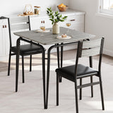 3-Piece Dining Table Set for Small Spaces