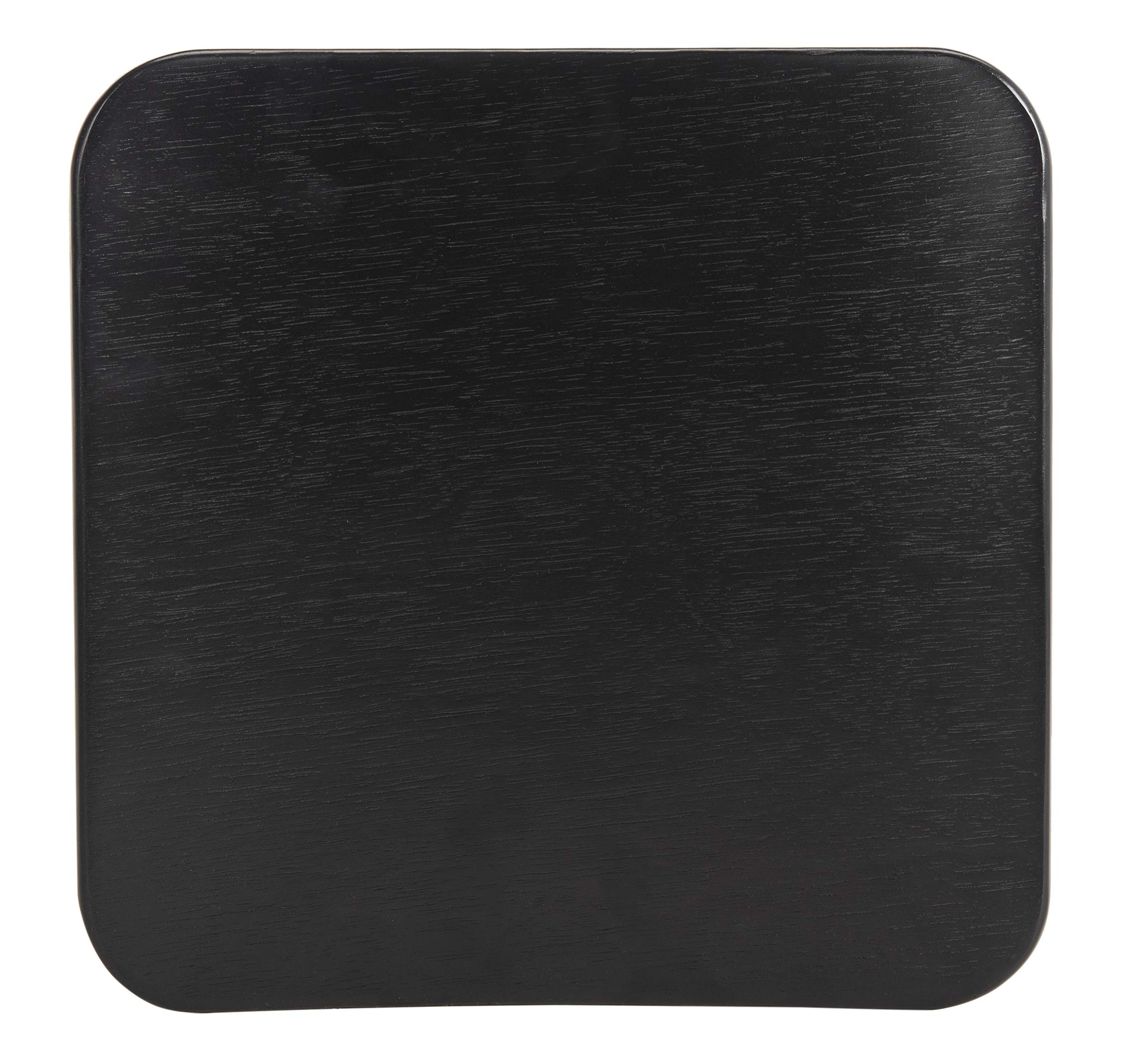 Home Collection Colbie Black Storage Rack 3-Piece Pub Set