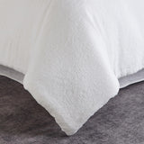 Cotton Comforter Set for Queen Size Bed, Off White Comforter, Pre Washed Bedding,