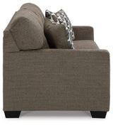 Signature Design by Ashley Mahoney Contemporary Tufted Sofa, Dark Brown