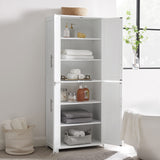 Savannah Tall Pantry, White